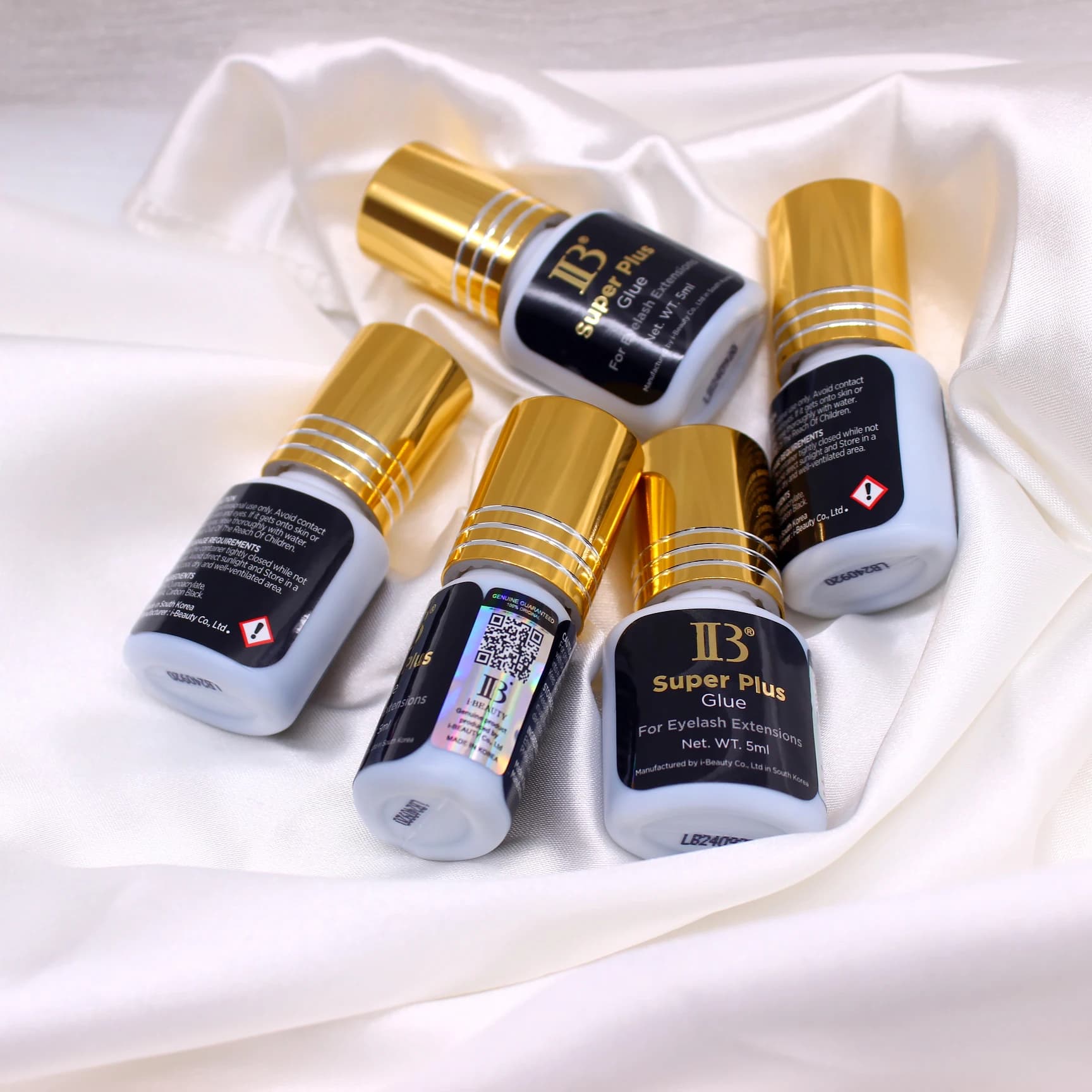 5 bouteilles Corée IB Ibeauty Super Plus de Colle Pour Extensions De Cils D'origine 5ml Colle Noire 