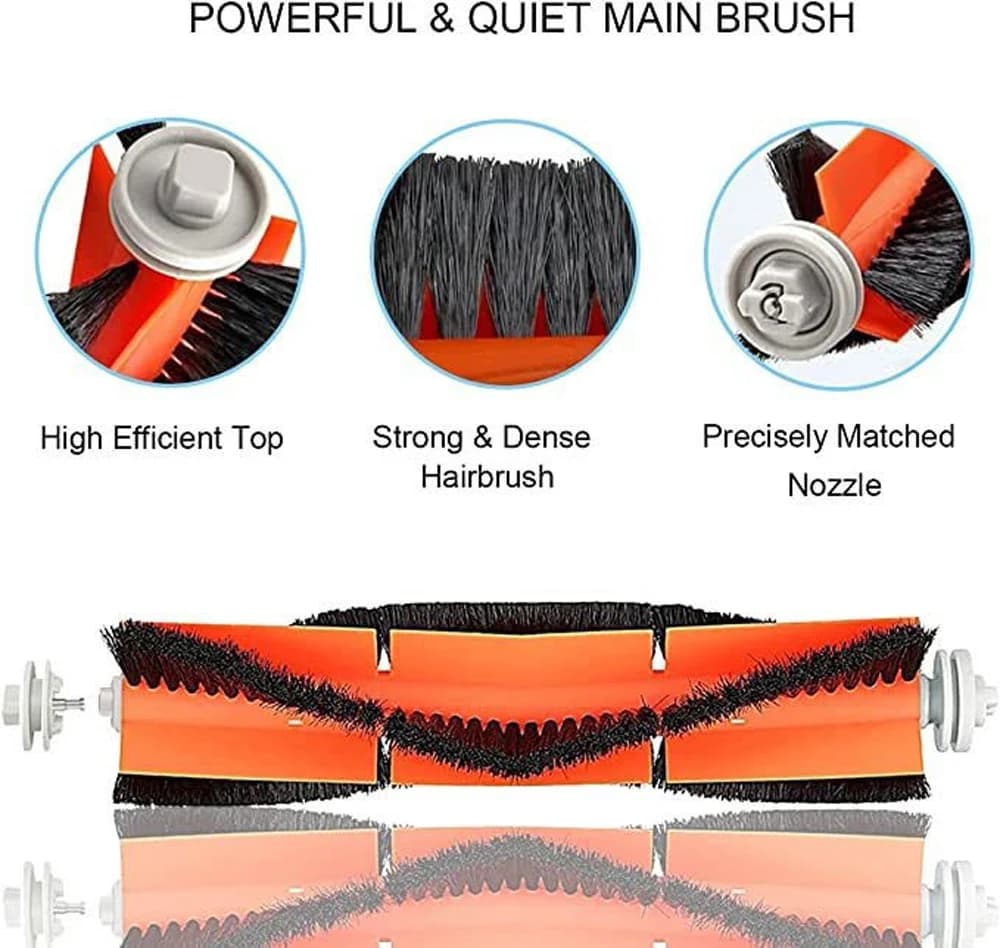 Pièces de rechange pour aspirateur Xiaomi Dreame Bot D10 Plus, accessoires, brosses, filtre, sacs à 