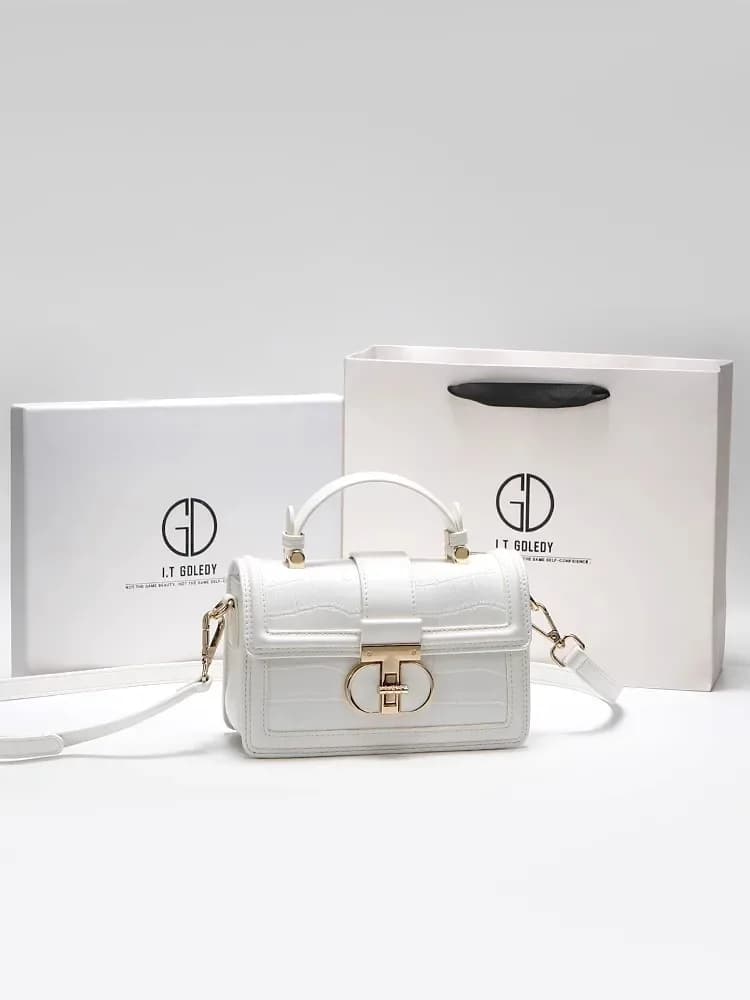 Sacs de créateurs de luxe avec cuir imprimé Alligator de haute qualité et sac à bandoulière Portable
