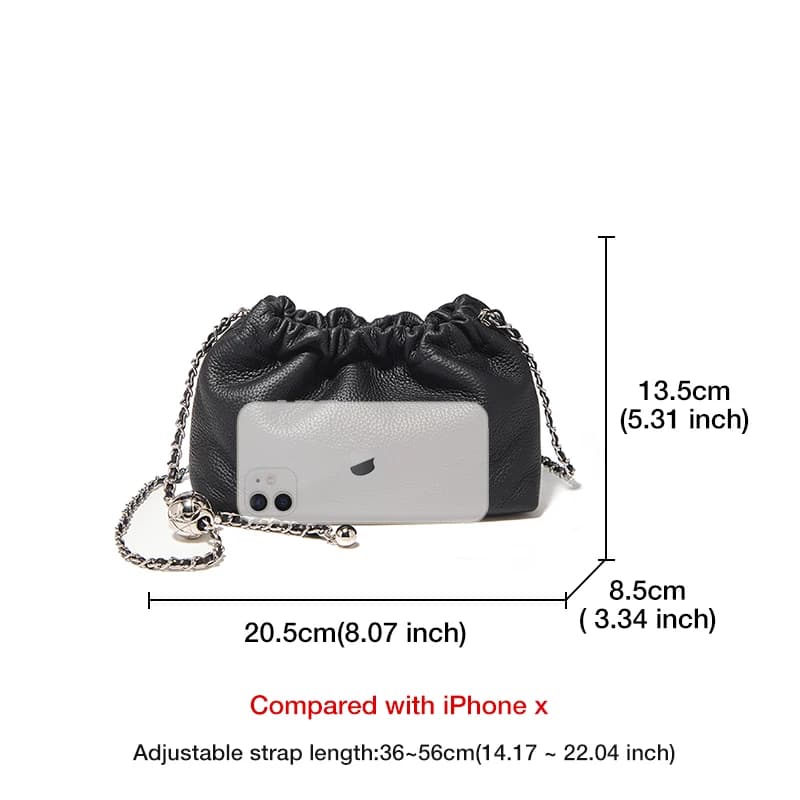 Sac bandoulière chic et compact FOXER 2026 pour femme en cuir véritable, mini sac à bandoulière tend