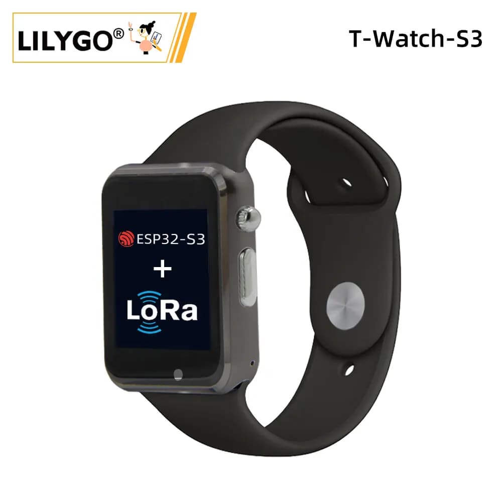 LILYGO® T-Watch-S3 Montre Tactile Programmable ESP32-S3 Intégré WIFI Bluetooth LoRa BMA423 Capteur P