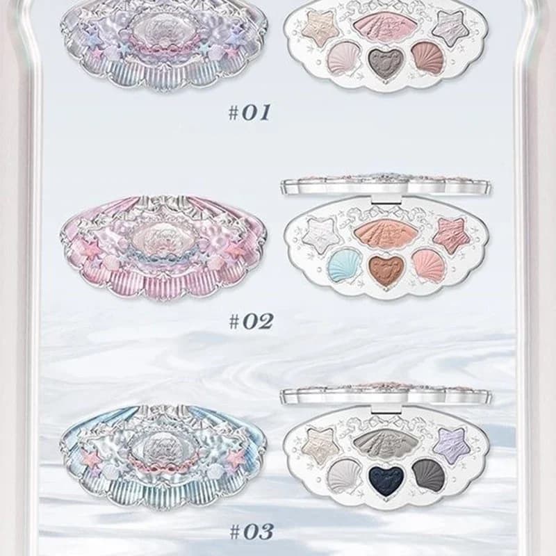 Collection Flower Knows Bunny : Palette de fards à paupières, blush, gloss à lèvres, trousse de maqu