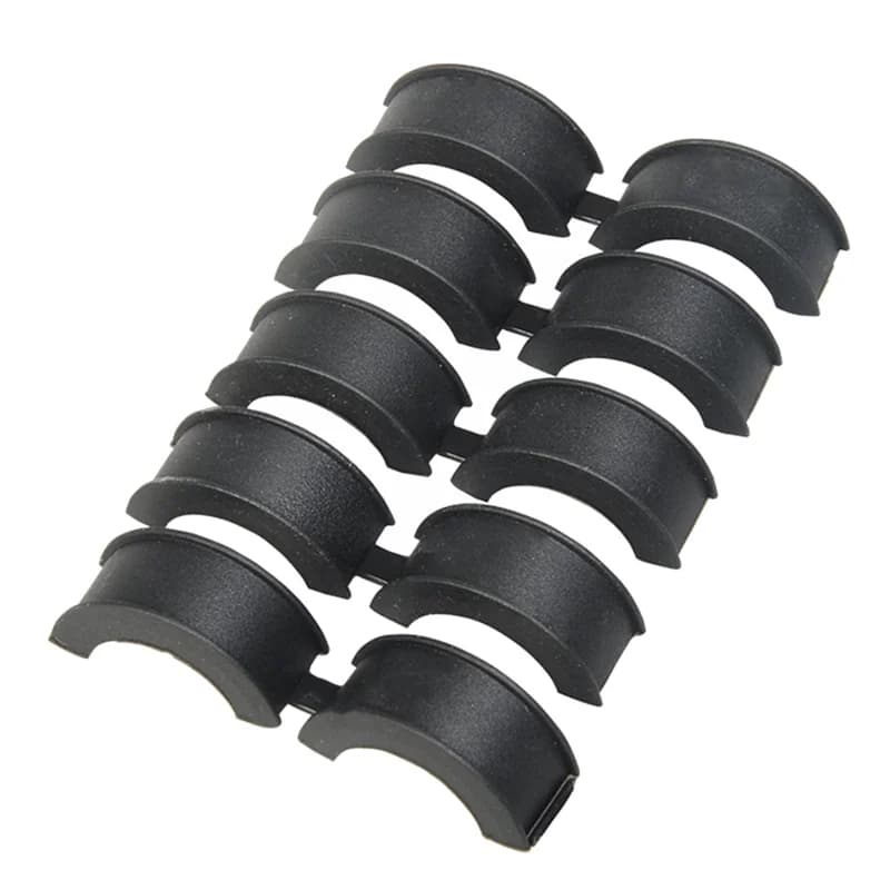 Johonneur en silicone pour guidon de vélo, pièces de vélo, adaptateur, 31.8 à 25.4, 22.2, 8 pièces