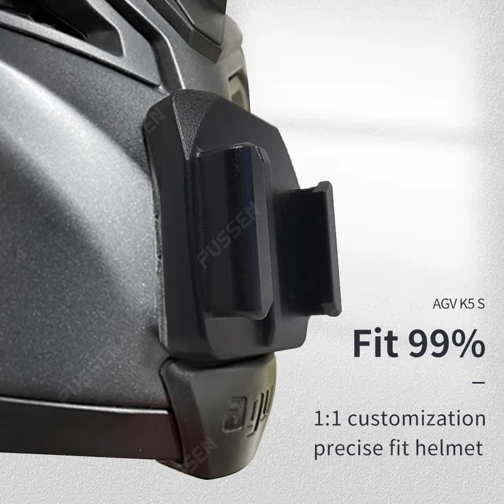 CamSteer pour casque AGV K5 K5S, support de menton en aluminium personnalisé compatible avec GoPro 1