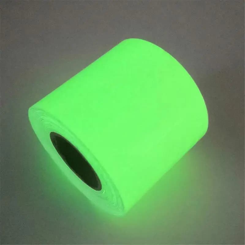 Bande arina phosphorescente, 4cm x 2m, autocollante, étanche, lueur dans la nuit