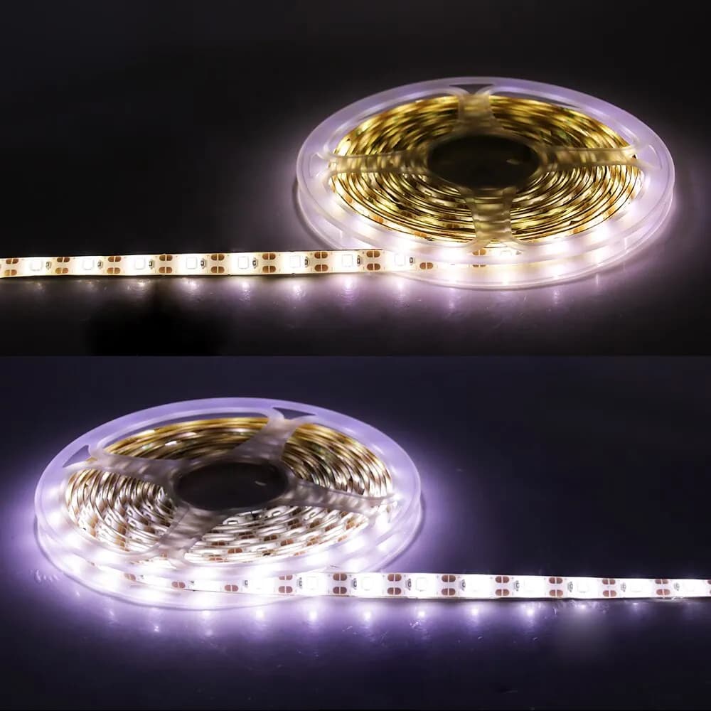 Bande lumineuse LED USB flexible à intensité variable, rétroéclairage TV, chambre, cuisine, lampe d'