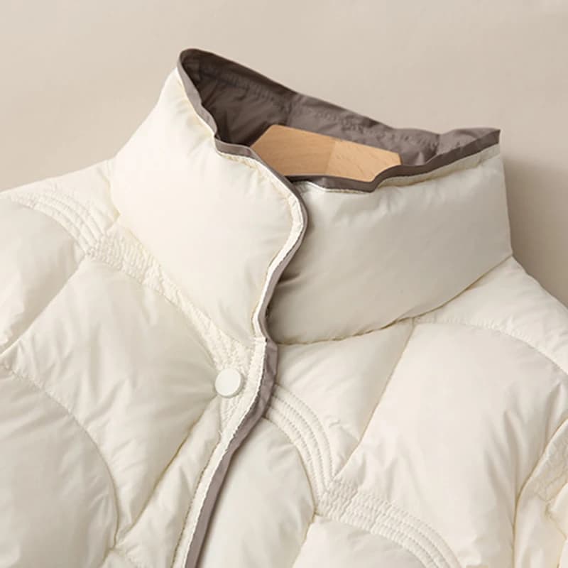 SEDUTMO-Veste Longue en Duvet de Canard pour Femme, Manteau Ultra observateur, Slim, Vintage, Décont