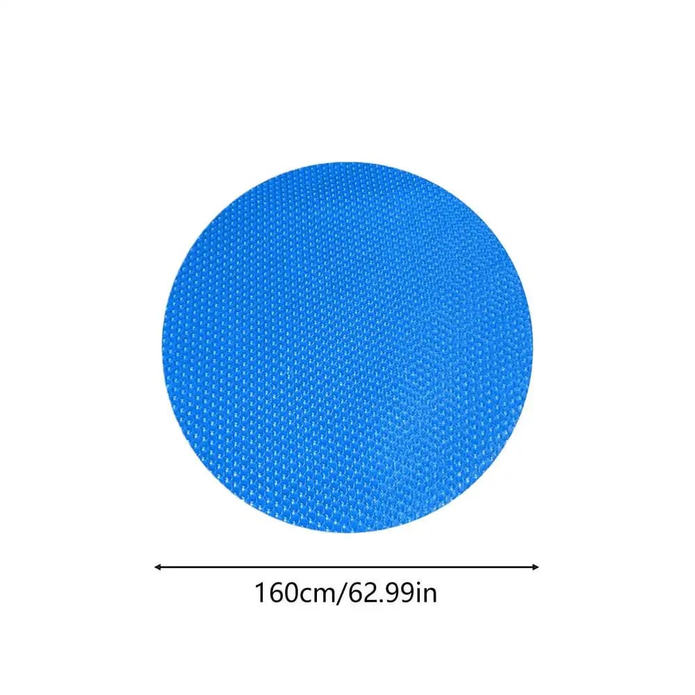 Couverture de piscine ronde pour piscine hors sol, couverture isolante pour piscine, couverture sola
