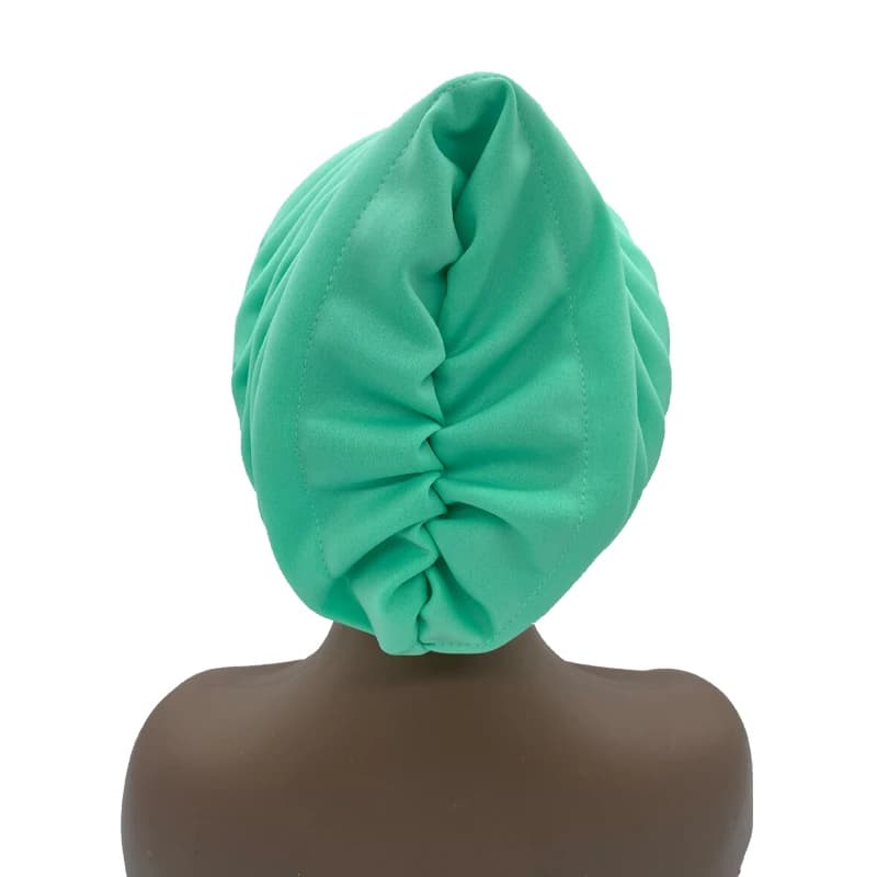 Couleur bonbon dames bandeau musulman Hijab Bonnets mode couvre-chef tendance élastique corps comple