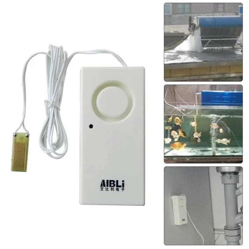 Alarme Domestique 120db, Détecteur de Fuite d'Eau Indépendant, Détection d'Inondation SACOverflow, S
