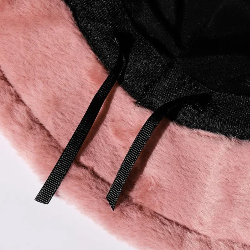 Chapeau anderpour femme, fausse fourrure, imprimé zèbre, peluche, velours, chaud, Suffolk, bonnet de