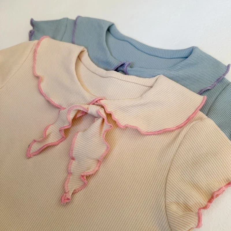 Ensemble de vêtements pour bébé fille TZ2812, confortable et tendance, deux pièces avec t-shirt et p