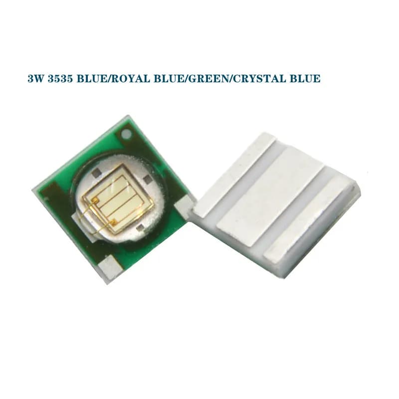 10 pièces LED haute puissance 3535 puce 3w SMD UV bleu rouge vert IR blanc Royal 520 365 380 390 395