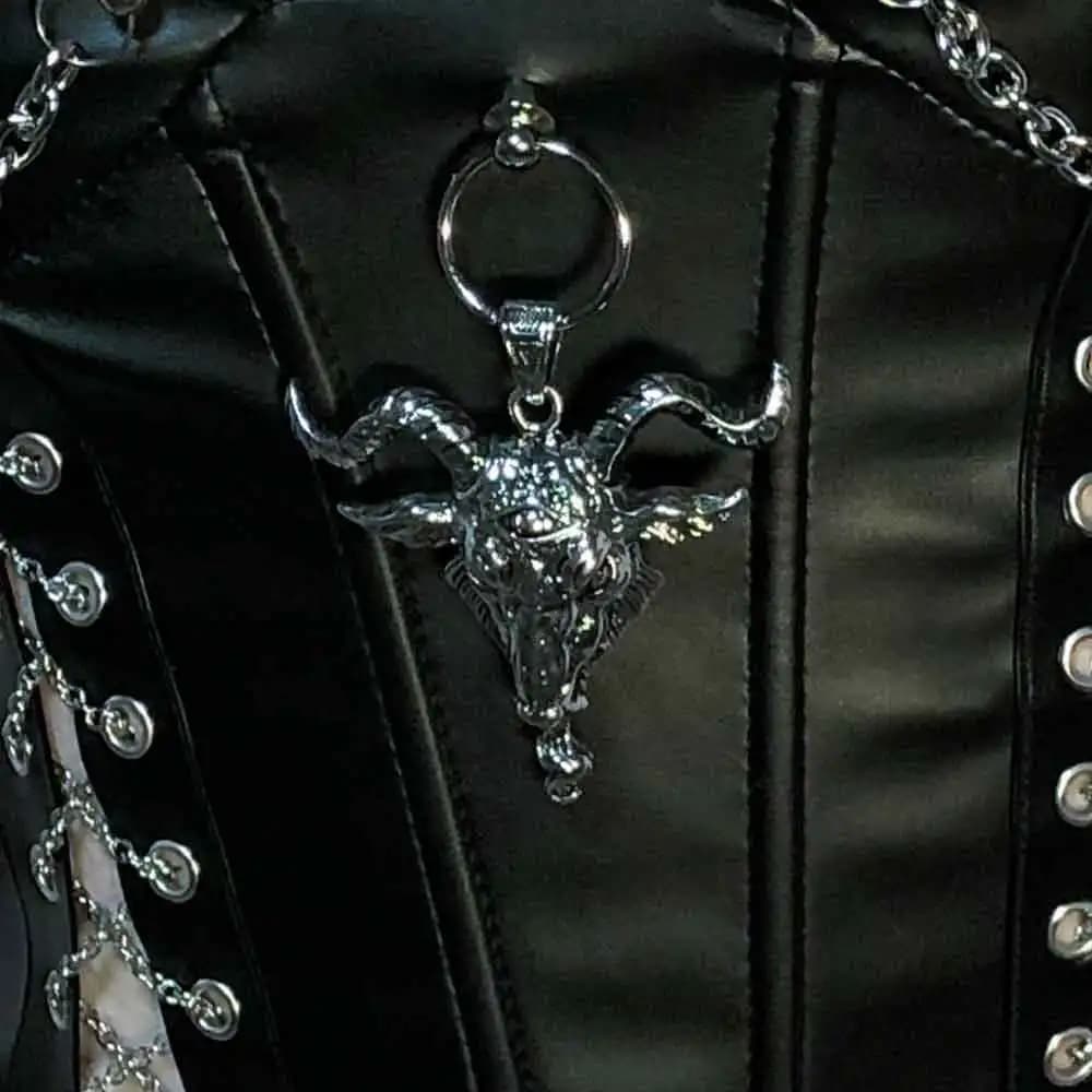 Débardeurs Gothiques Y2K Cybergoth pour Femmes, Vêtements Emo, Tops Corset Gothiques avec Chaîne, So