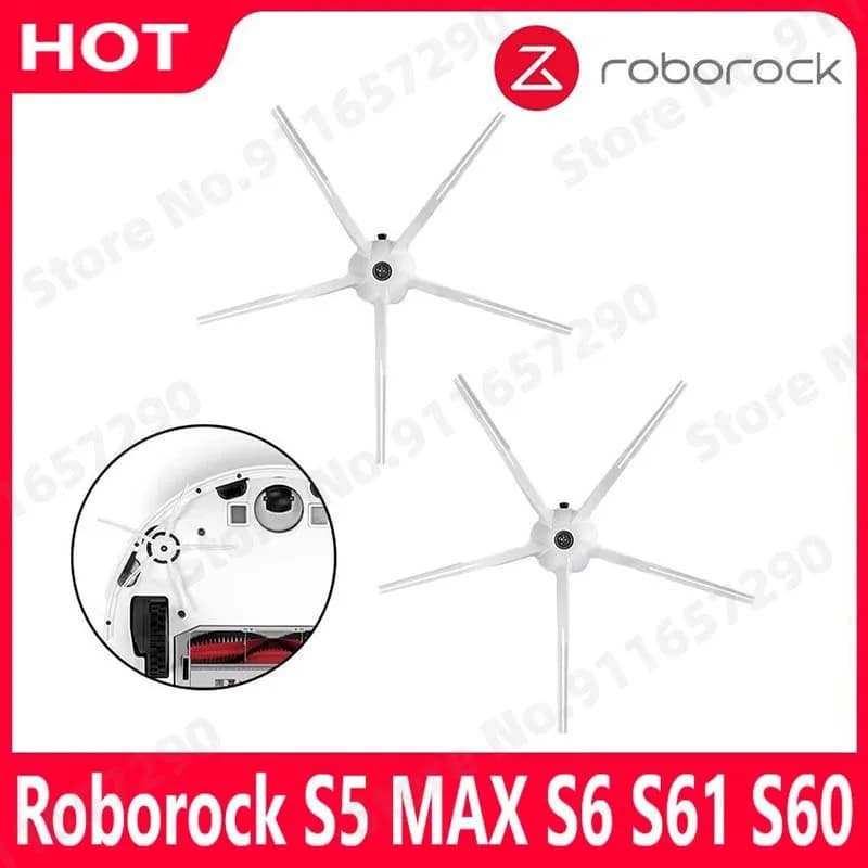 Roborock-Analyste de rechange de brosses latérales pour livres, 5 bras, convient pour Roborock S7, S