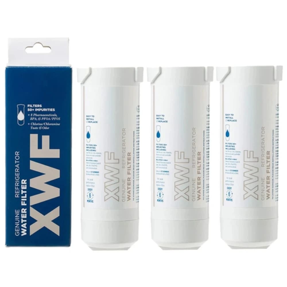 Remplacement pour GE XWF GSE25 GSS23 GSS25 GZS22 PSE25 CZS22 XFE26 GDE21 GNE27JSMSS MB-F48 Filtre à 