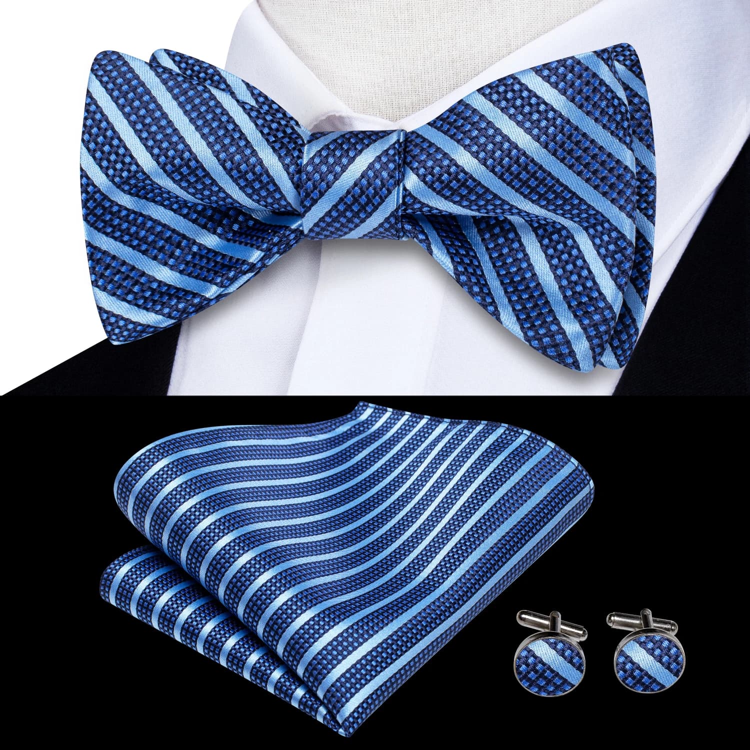 Hi-aught réglable papillon auto-arc pour hommes, injFloral Paisley, mâle classique, fête de mariage,