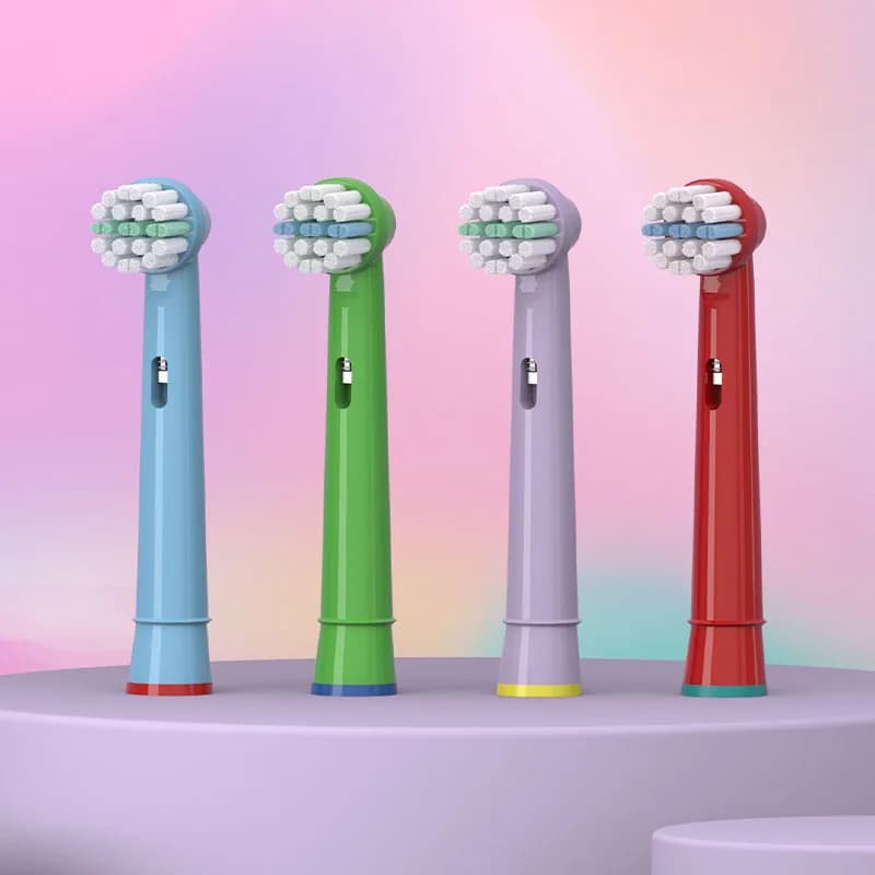 Têtes de brosse à dents électrique de remplacement pour enfants, 4/8 pièces, adaptées aux étapes Ora