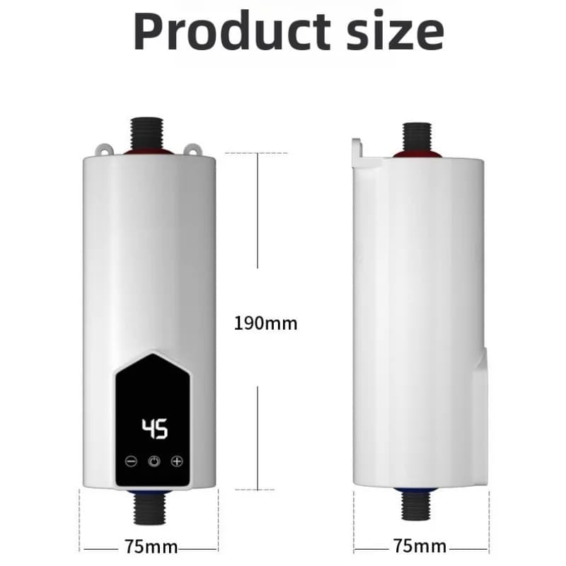 Chauffe-eau instantané 220V 3000W-5500W, chauffage électrique Portable pour salle de bains, douche d
