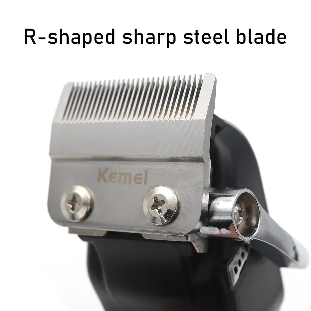 Kemei KM-1550 Professionnel Tondeuse À Cheveux pour Hommes Affichage LED À Faible Bruit Sans Fil USB