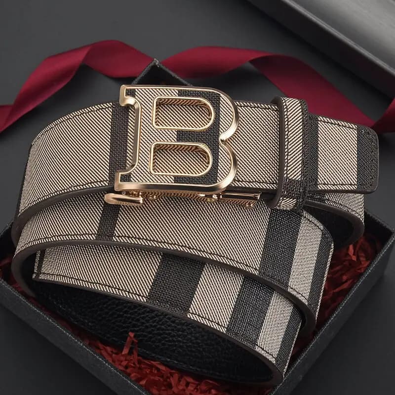 2025 nouveaux hommes d'affaires ceinture mâle en cuir véritable ceinture sangle célèbre marque de lu