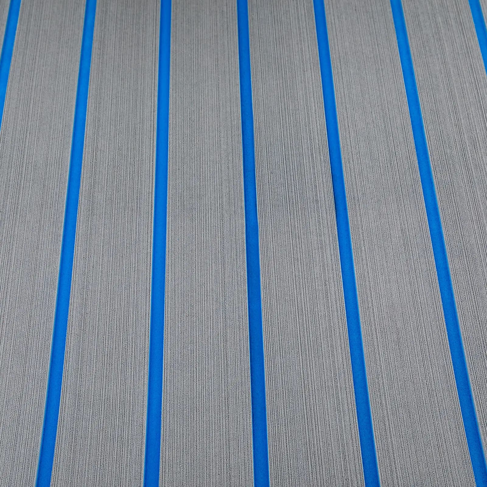 Offres spéciales gris avec rayures bleues 240*60 cm feuille de teck en mousse EVA plancher marin Yac