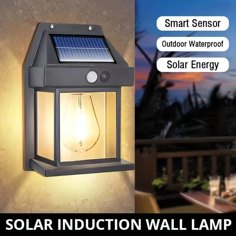 Lampe solaire extérieure puissante jardin lampadaire à énergie solaire lumières extérieures lumière 