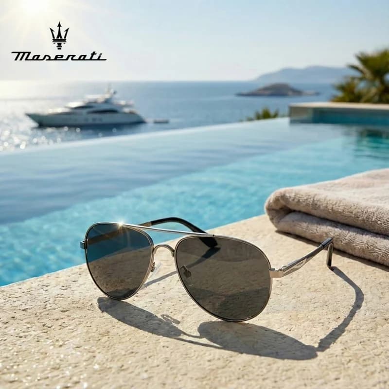 MASERATI voiture haut de gamme UV400 lunettes polarisées pour Mc20 Mcpura Levante Ghibli Quattroport