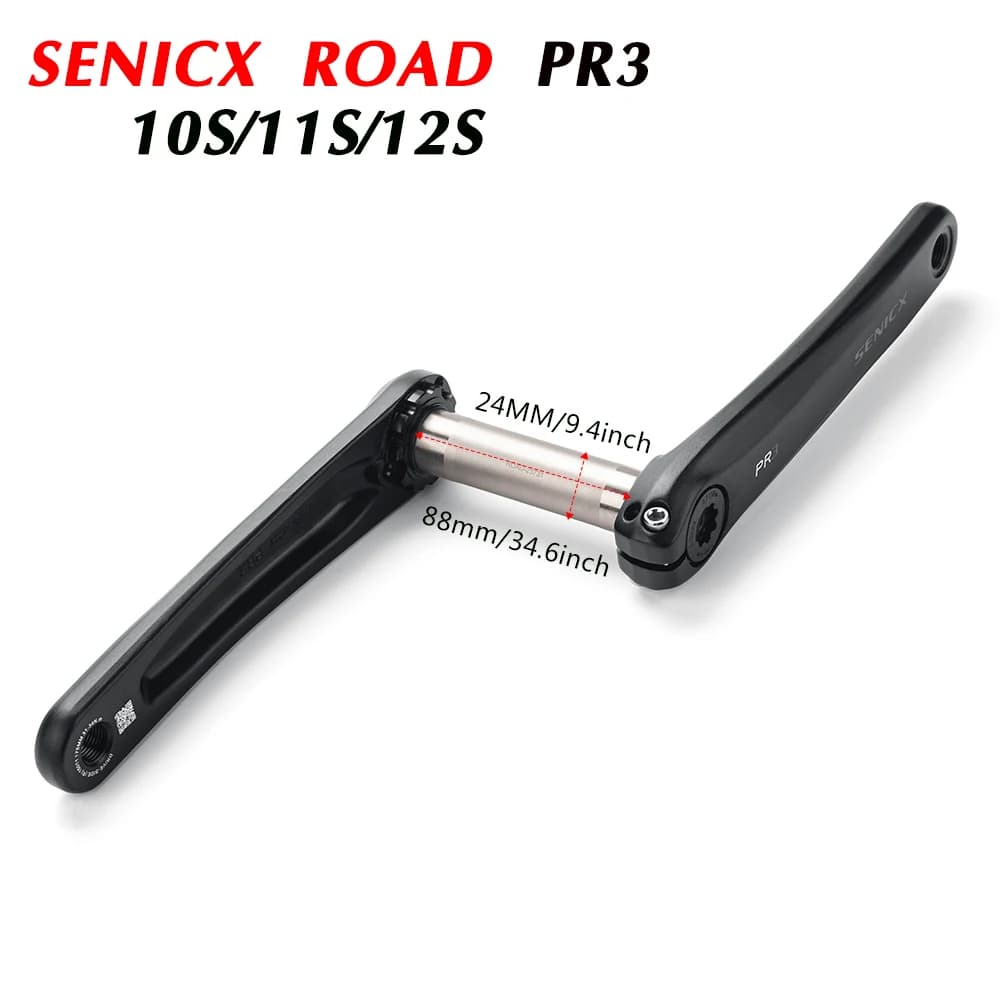 SENICX vélo de route 2x1 0/11/12 vitesses manivelle plateau roue 50-34T 53-39T 36-52T 30-46T Double 