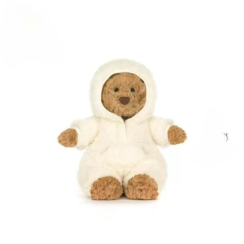 Nouveautés JC Spring : Peluche Ours Leora en édition limitée, thème gâteau aux fraises, adorable et 