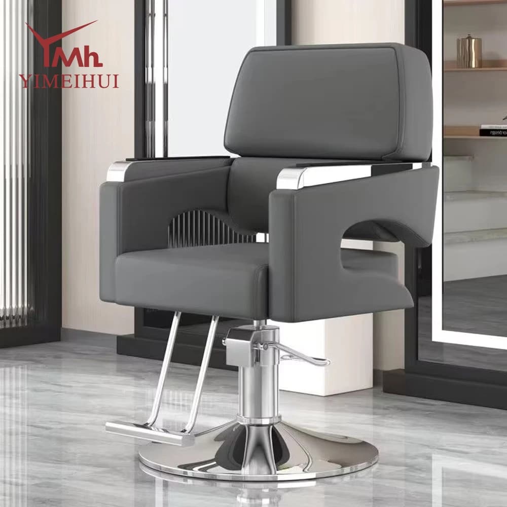 Matériel de barbier, chaise de barbier professionnelle, fauteuil de coiffeur