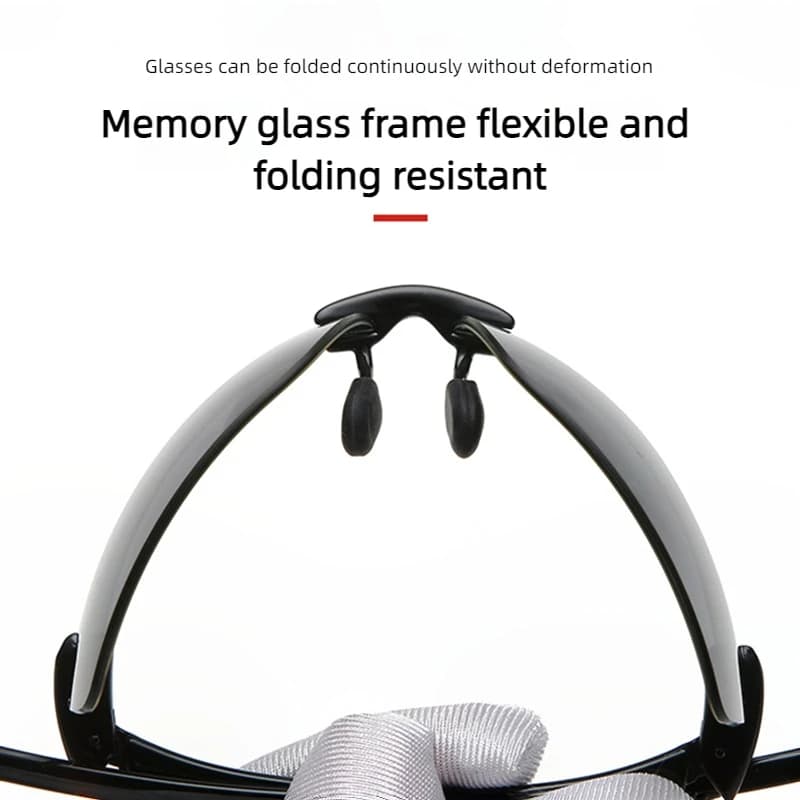 Lunettes de soleil ultralégères TR90 pour hommes et femmes, sans cadre, pour conducteur, conduite, m