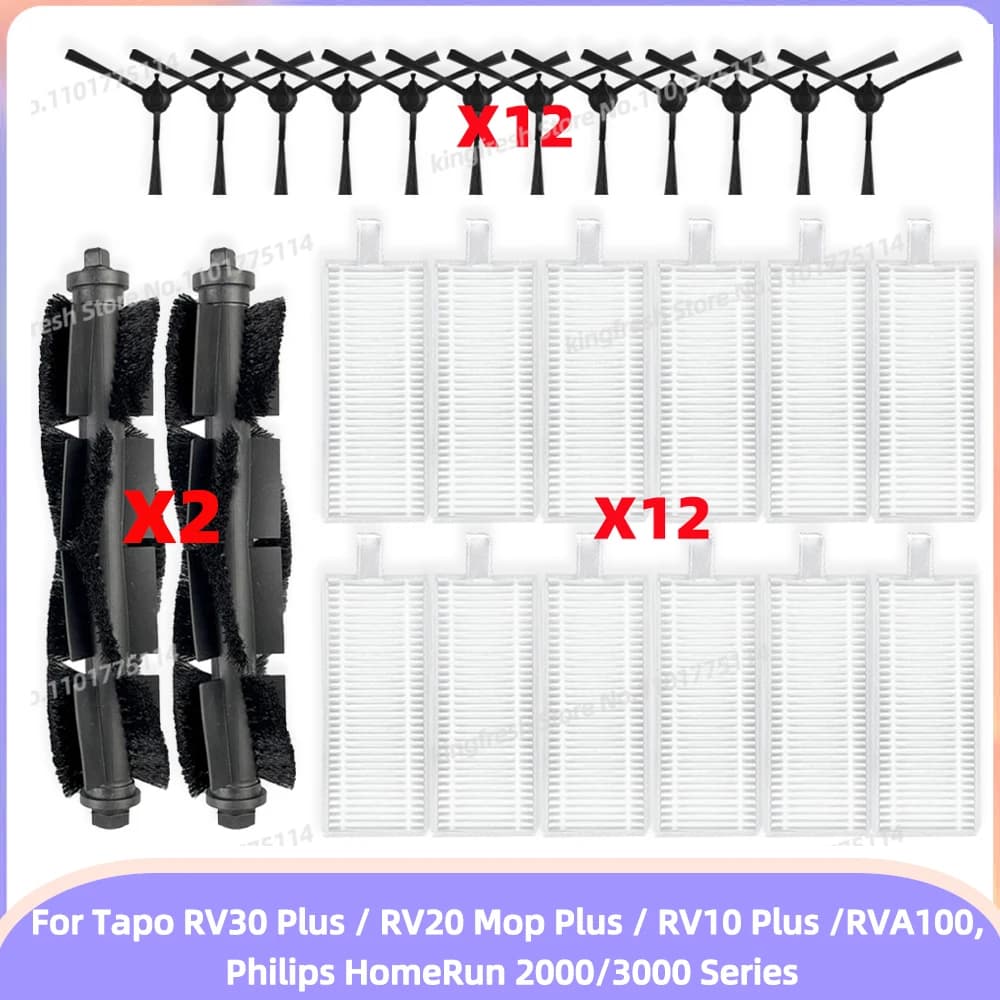 Compatible avec (TP-Link Tapo RV30 Plus / Tapo RV20 Mop Plus / Tapo RV10 Plus / RVA100,Philips HomeR
