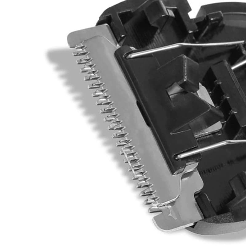 Tête de coupe de tondeuse à cheveux noire, adaptée à Philips QC5130, QC5115, QC5120, QC5125, 5135