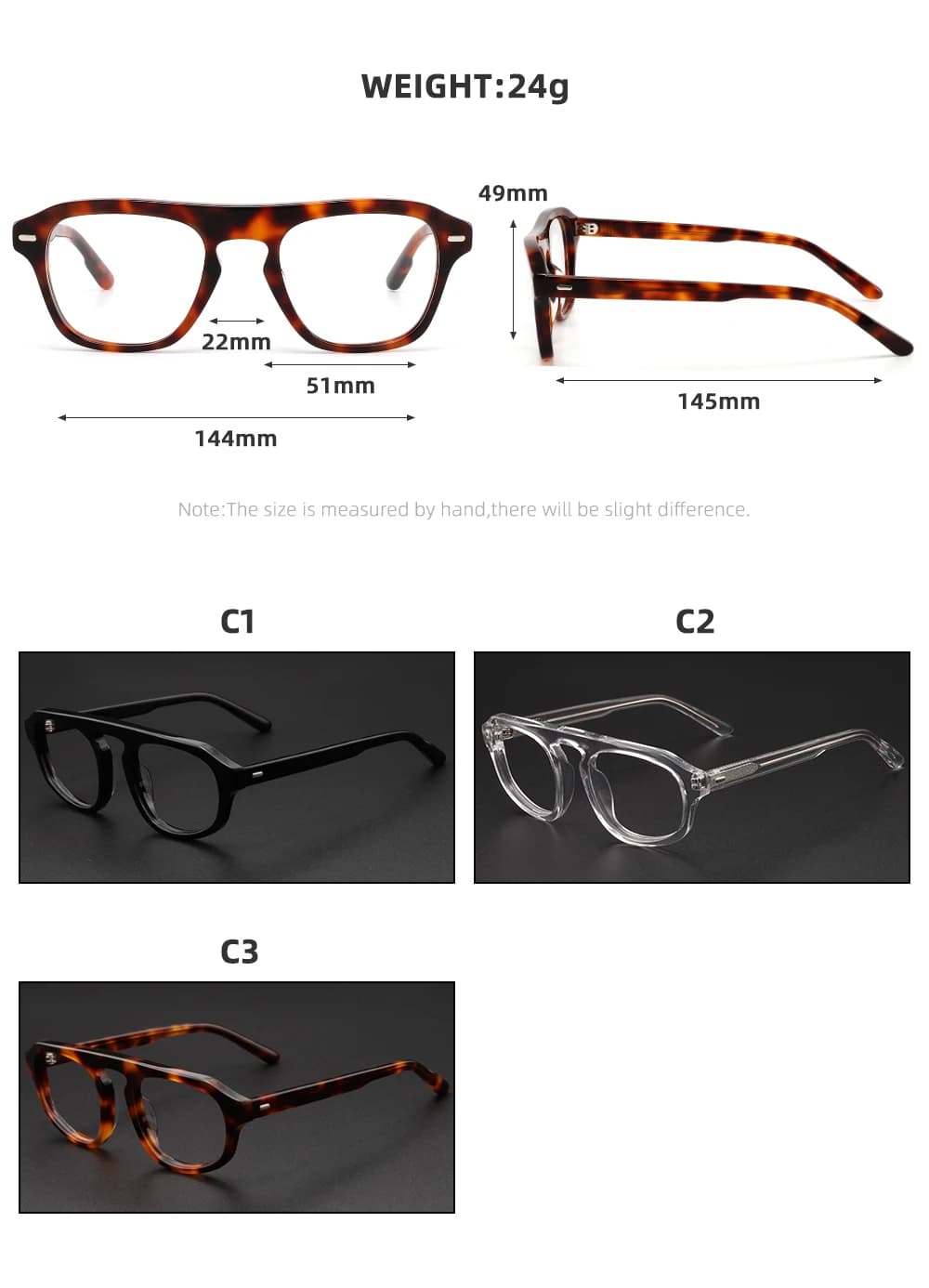 Nouvelles montures en acétate au design unique pour lunettes homme et femme, montures optiques de ha