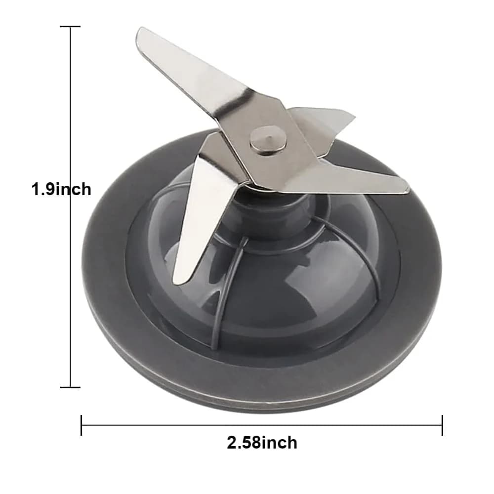 Lame de rechange pour mélangeur, compatible avec les mélangeurs Black + Decker BL2020R,BL2020S,BL202