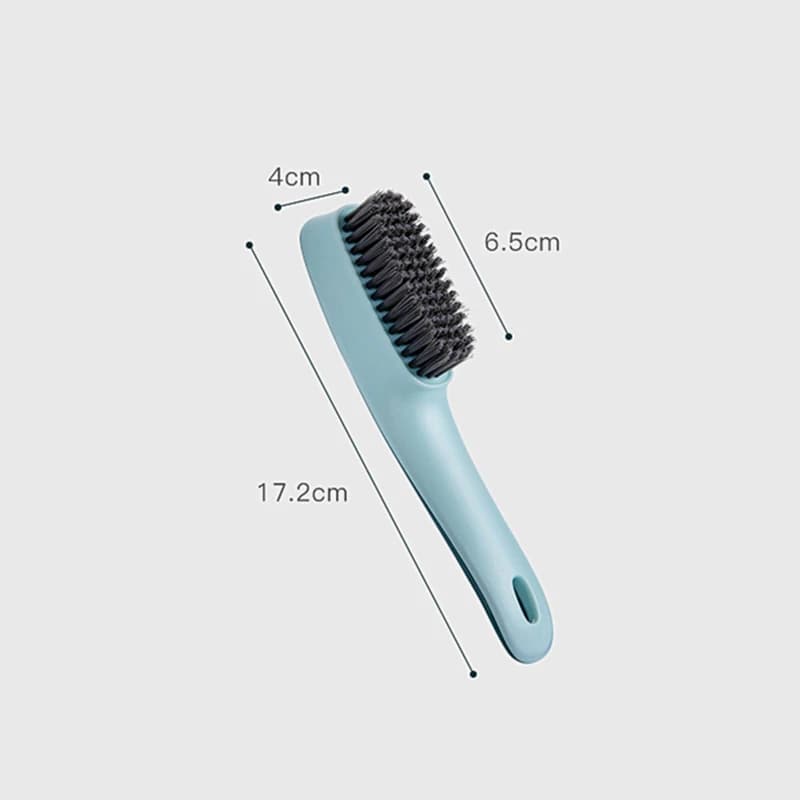 Brosse de nettoyage de chaussures, 1 pièce, brosse à récurer pour vêtements en plastique, outil de n