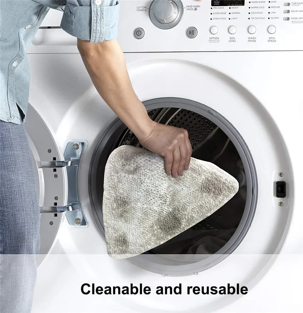 Pour Vileda tampon de vadrouille à vapeur outil de nettoyage de tissu triangulaire accessoires de so