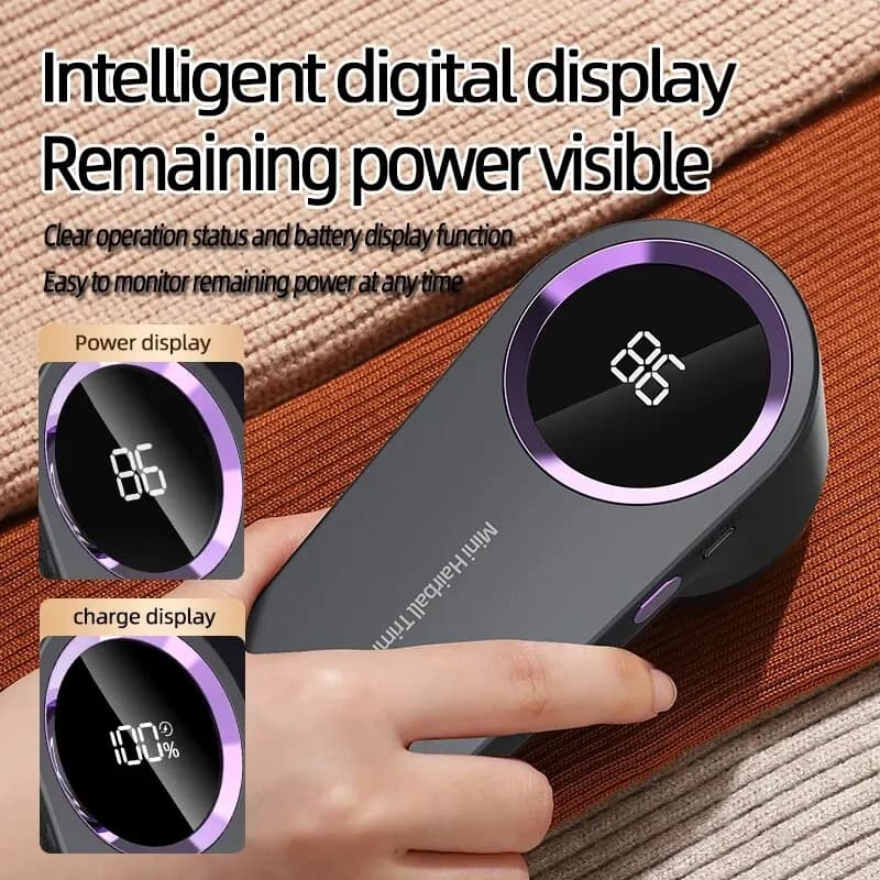 Dissolvant de peluches USB charge électrique Machine à granulés boule de cheveux tondeuse à peluches