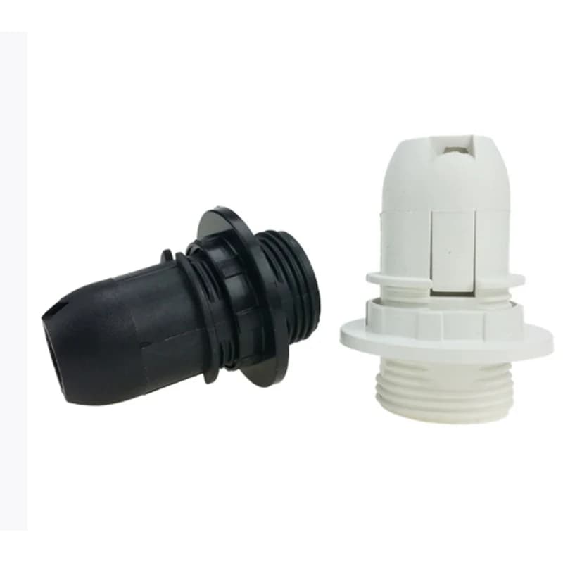 Douille de lampe LED E14 E27, support de puissance, convertisseur de douille électrique suspendue, a
