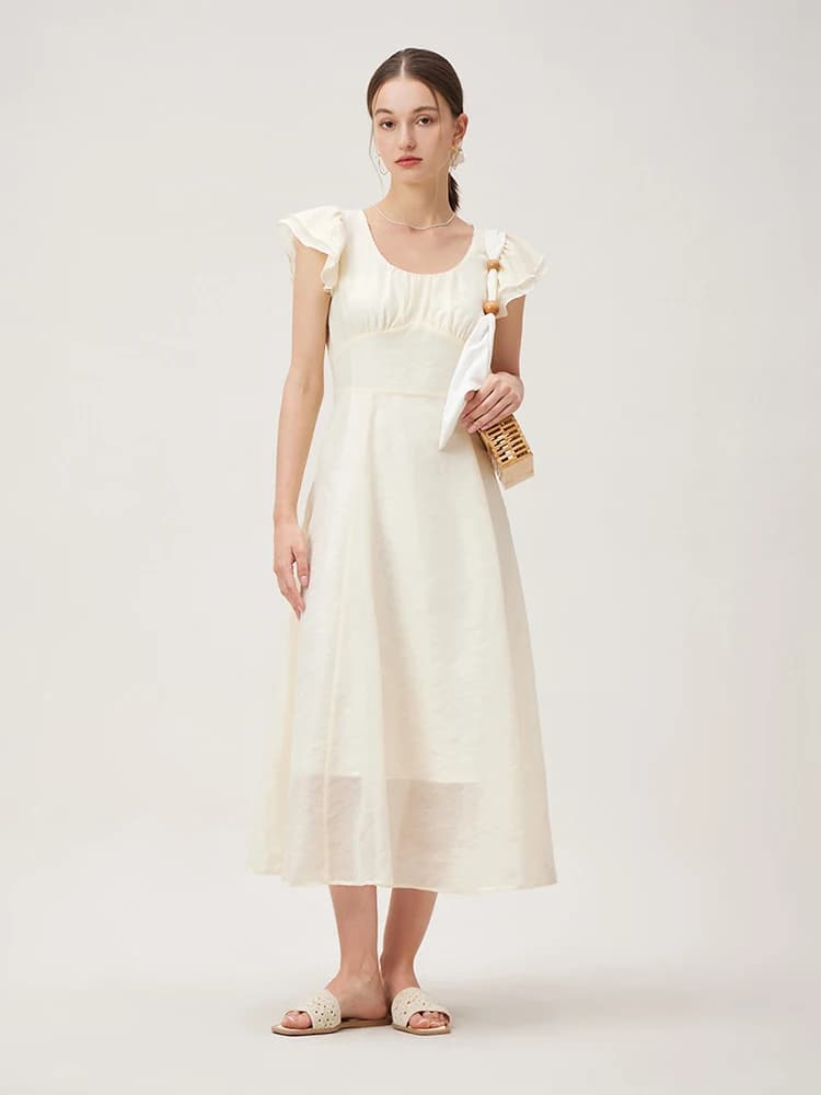 FSLE-Robe longue rouge à carreaux, taille haute, pour femme, tenue élégante et romantique, nouvelle 