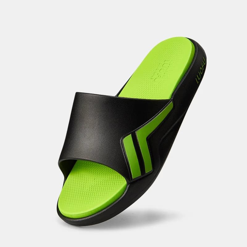 LUOFU-Pantoufles Antidérapantes Légères et Confortables pour Homme, Chaussures brûleur House Confort