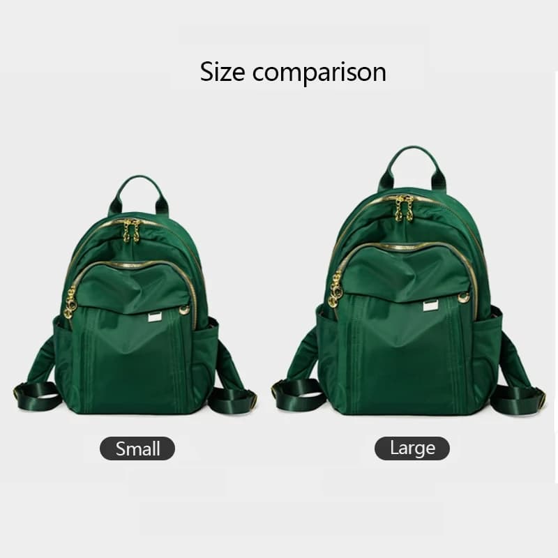 Fouvor femmes sac à dos en Nylon imperméable élégant grand sac à dos jeunesse décontracté léger voya