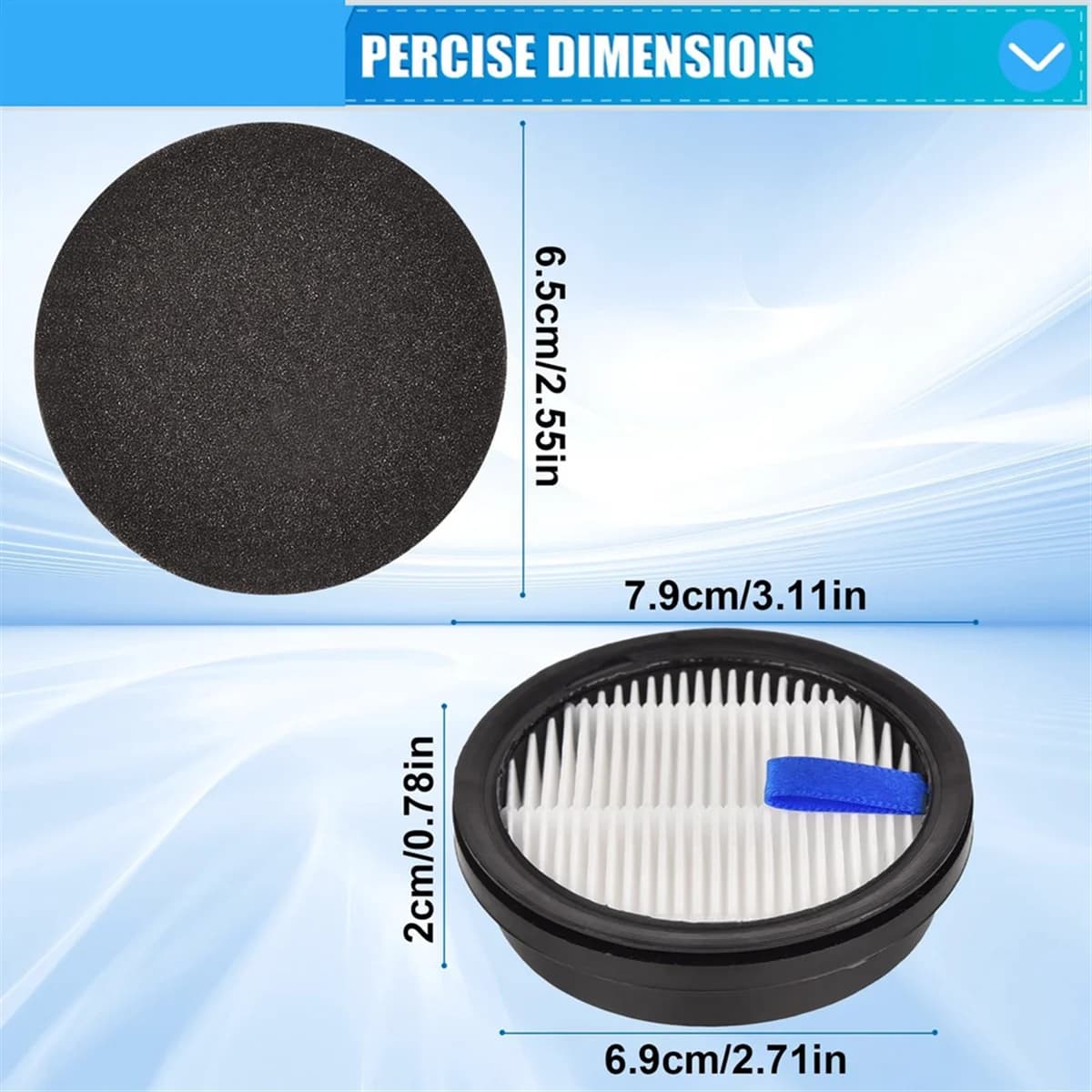 Filtre de remplacement pour aspirateur vertical A200Pro A200, accessoires pour aspirateur sans fil s