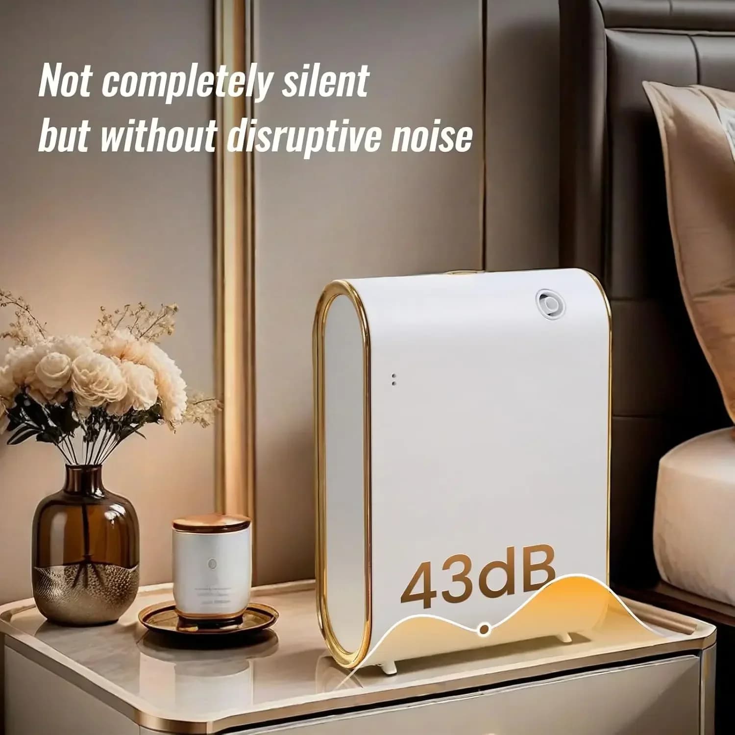 Diffuseur de parfum sans eau Bluetooth, Machine intelligente pour diffuseur d'huile essentielle dome