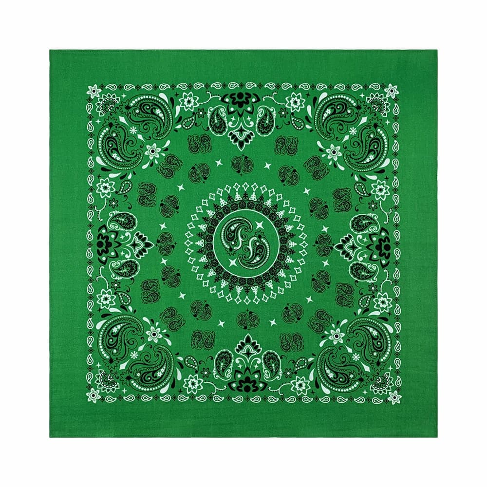 Foulard carré en coton pour femmes, 56CM, Hip Hop, ameba, Bandana, bandeau Paisley, cadeaux pour hom