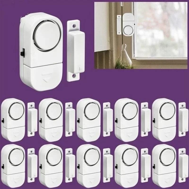 Alarme de porte et fenêtre sécurité sans fil maison fenêtre porte antivol système d'alarme de sécuri