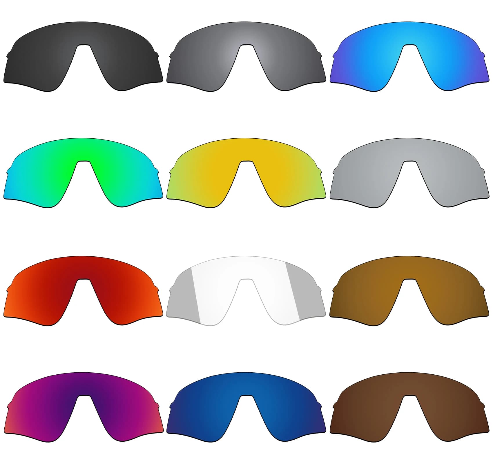 OOWLIT – lentilles polarisées de remplacement, pour lunettes de soleil Oakley Sutro Lite Sweep OO946