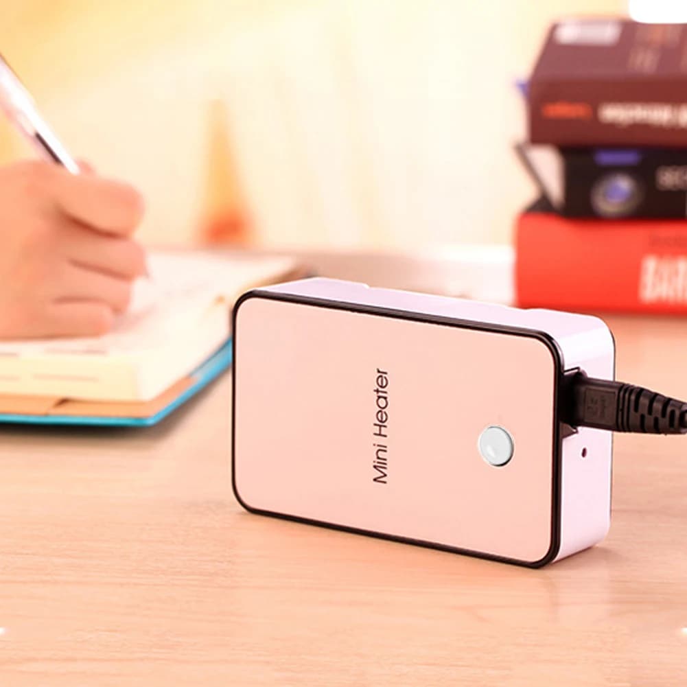 Chauffage électrique Portable, chauffe-mains de bureau, souffleur d'air chaud, Mini ventilateur pour