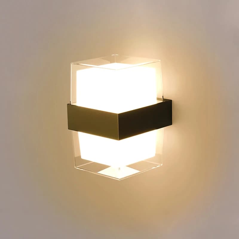 Applique Murale LED 10W, Éclairage d'Nik, Luminaire Décoratif d'Extérieur, Idéal pour un Jardin, des